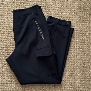 Athleta cargo joggers black excellent condition!